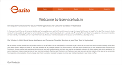 Desktop Screenshot of eservicehub.in
